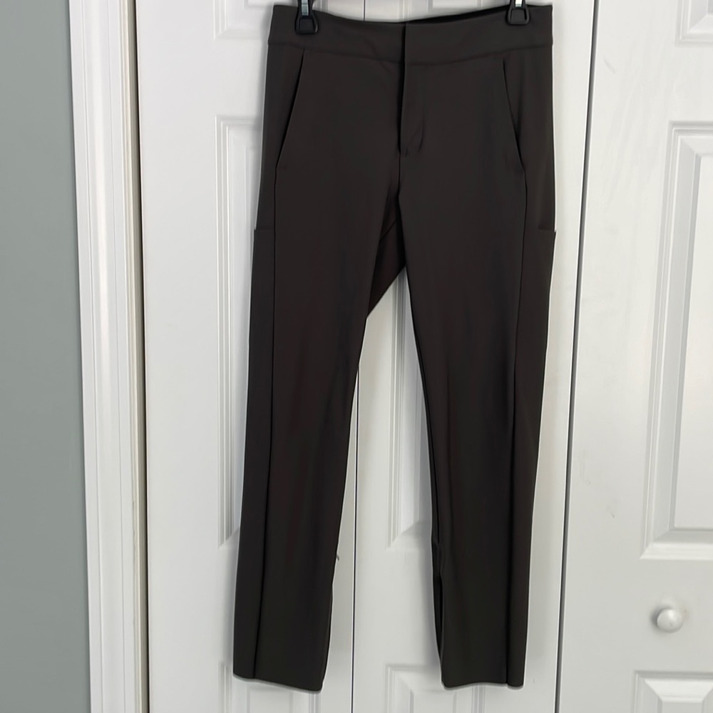 Athleta stellar trouser, gray/green #82208